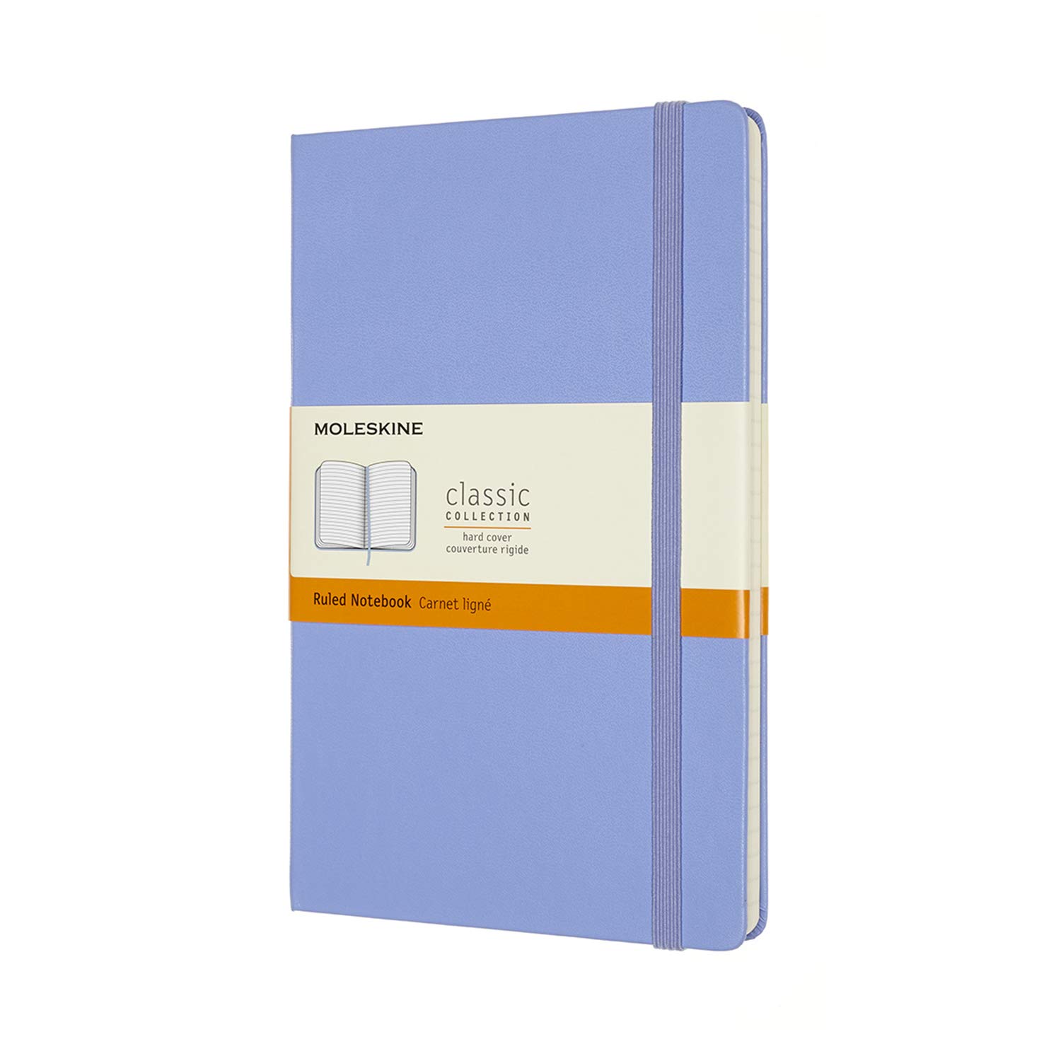 Блокнот Moleskine Classic Notebook в твердом переплете, горизонтальная линейка, большой размер 13 см x высота, Hydrage Blue QP060B42 (Ширина 21см)
Блокнот Moleskine Classic Notebook в твердом переплете, горизонтальная линейка, большой размер 13 см x высота, Hydrage Blue QP060B42 (Ширина 21см)