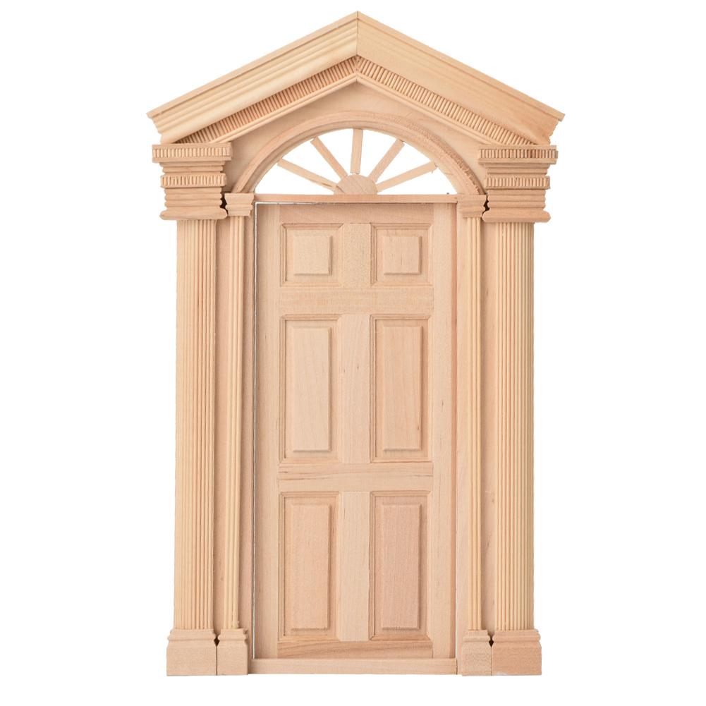 1:12 Doll House Mini Wooden Steepletop Door for Dolls DIY Dollhouse Furniture Accessories
1:12 Doll House Mini Wooden Steepletop Door for Dolls DIY Dollhouse Furniture Accessories