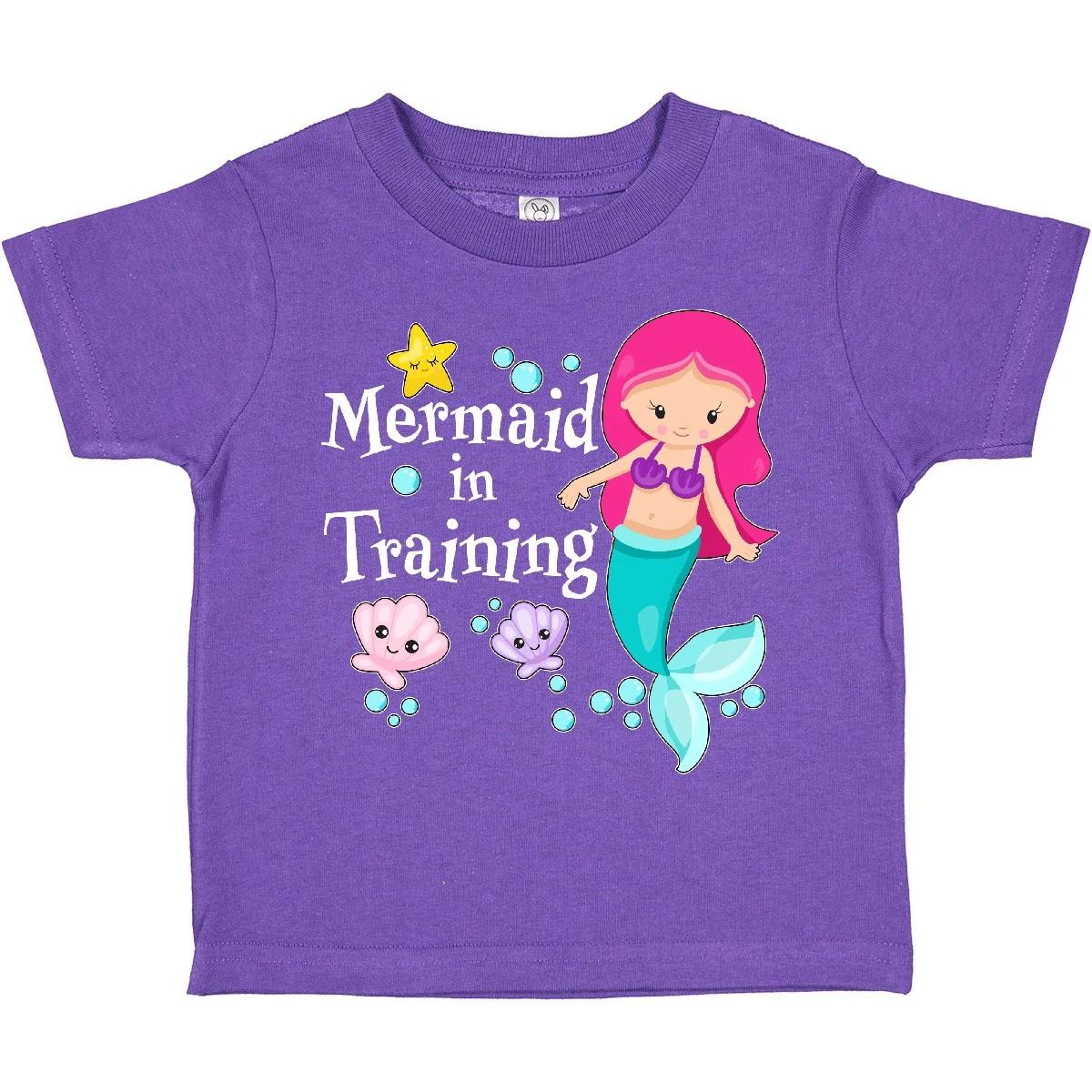 Inktastic Mermaid In Training Toddler kids boys T-Shirt Mermaids Kids Girl Light Skin Tone 130
Inktastic Mermaid In Training Toddler kids boys T-Shirt Mermaids Kids Girl Light Skin Tone 130