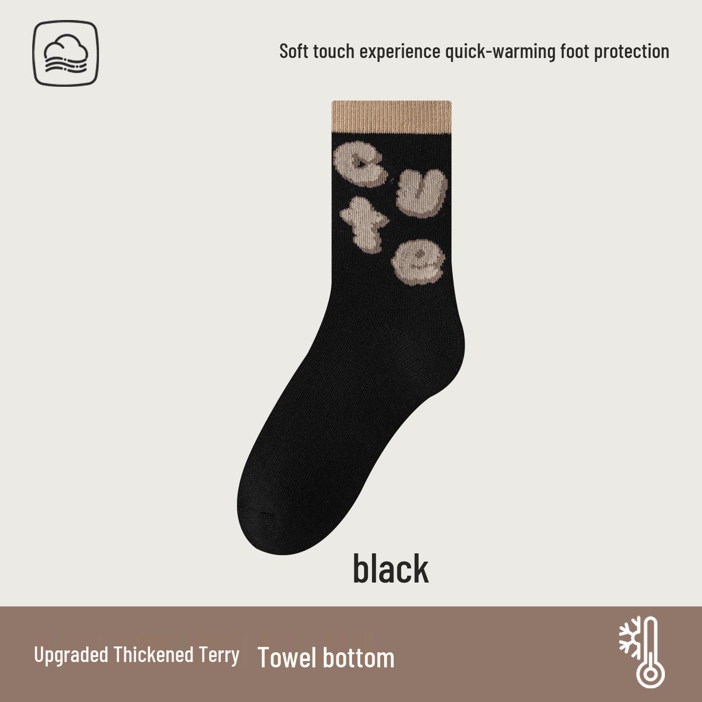 Women s Thick Velvet Terry Socks – Warm, Mid-Tube, Over-the-Knee Winter Socks One Size чорний
Women s Thick Velvet Terry Socks – Warm, Mid-Tube, Over-the-Knee Winter Socks One Size чорний