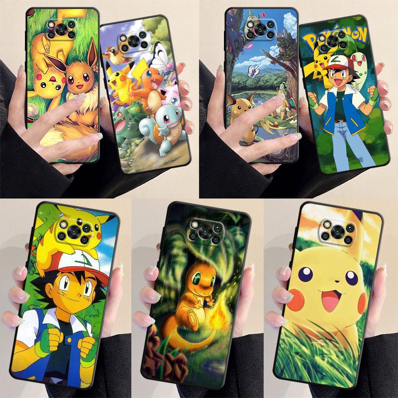 Phone Case for Poco F4 F3 GT C40 X3 NFC M3 X4 F1 M4 5G X3 Pro M4 Pro Pocophone F1 M3 Pokemon Pikachu Cute Shell Silicone Cover
Phone Case for Poco F4 F3 GT C40 X3 NFC M3 X4 F1 M4 5G X3 Pro M4 Pro Pocophone F1 M3 Pokemon Pikachu Cute Shell Silicone Cover