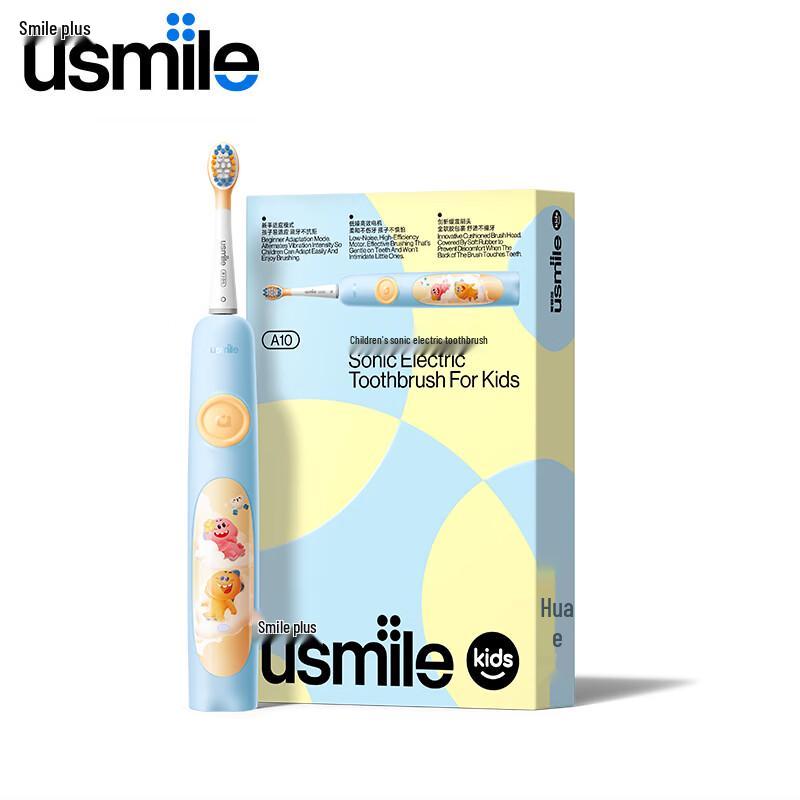 usmile Kids Smart Sonic Electric Toothbrush A10 CN plug (adapter included)
usmile Kids Smart Sonic Electric Toothbrush A10 CN plug (adapter included)