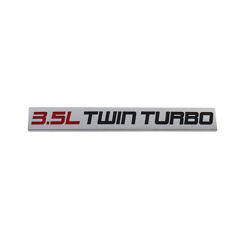 Premium 3.5L TWIN TURBO for Universal car Engine Hood Fender trunk Tail Rear Bonnet Nameplate Decal Emblem Badge Sticker chrome-red-black
Premium 3.5L TWIN TURBO for Universal car Engine Hood Fender trunk Tail Rear Bonnet Nameplate Decal Emblem Badge Sticker chrome-red-black