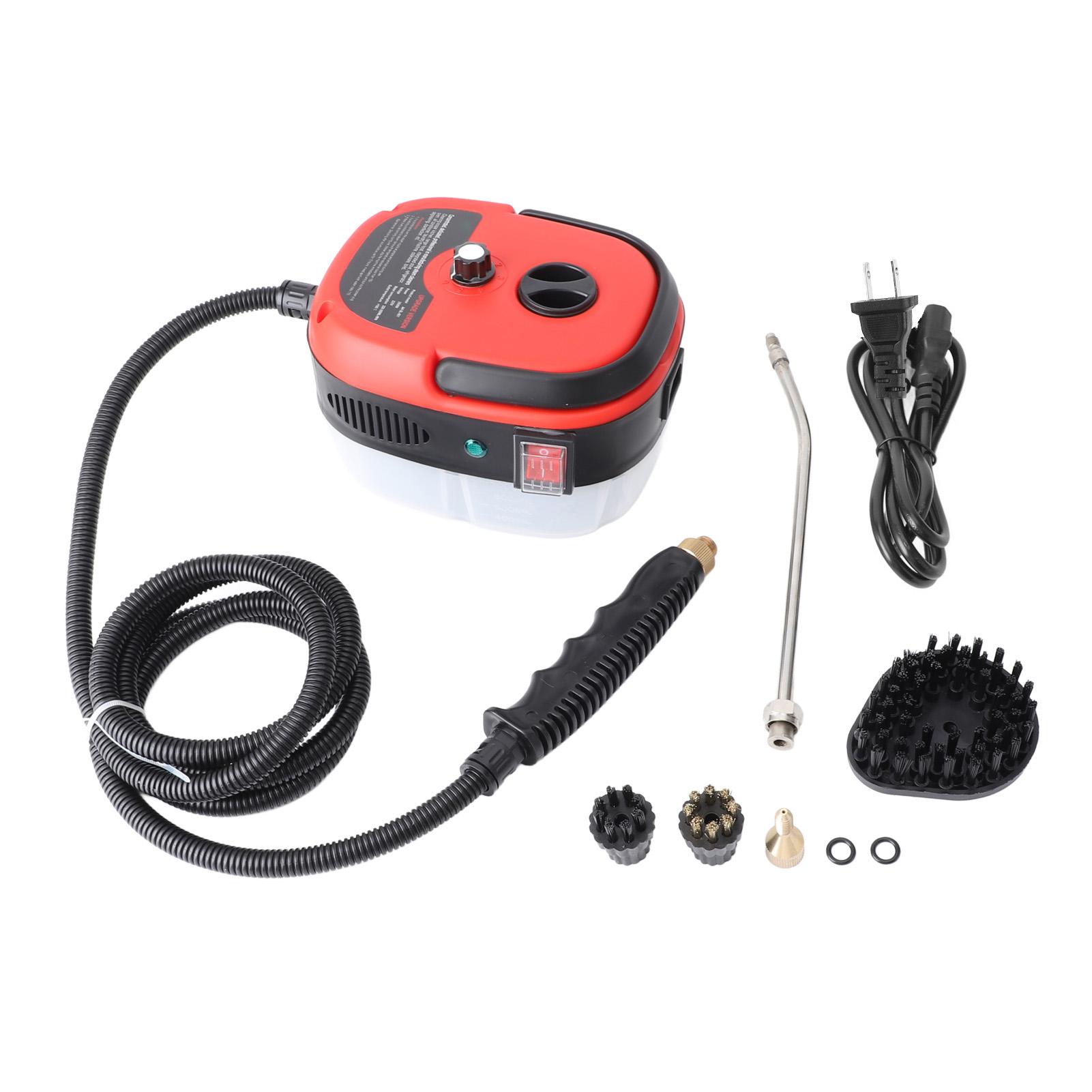 Ручной пароочиститель мощностью 2500 Вт, высокотемпературный паровой очиститель под давлением с насадками-щетками красный
Ручной пароочиститель мощностью 2500 Вт, высокотемпературный паровой очиститель под давлением с насадками-щетками красный