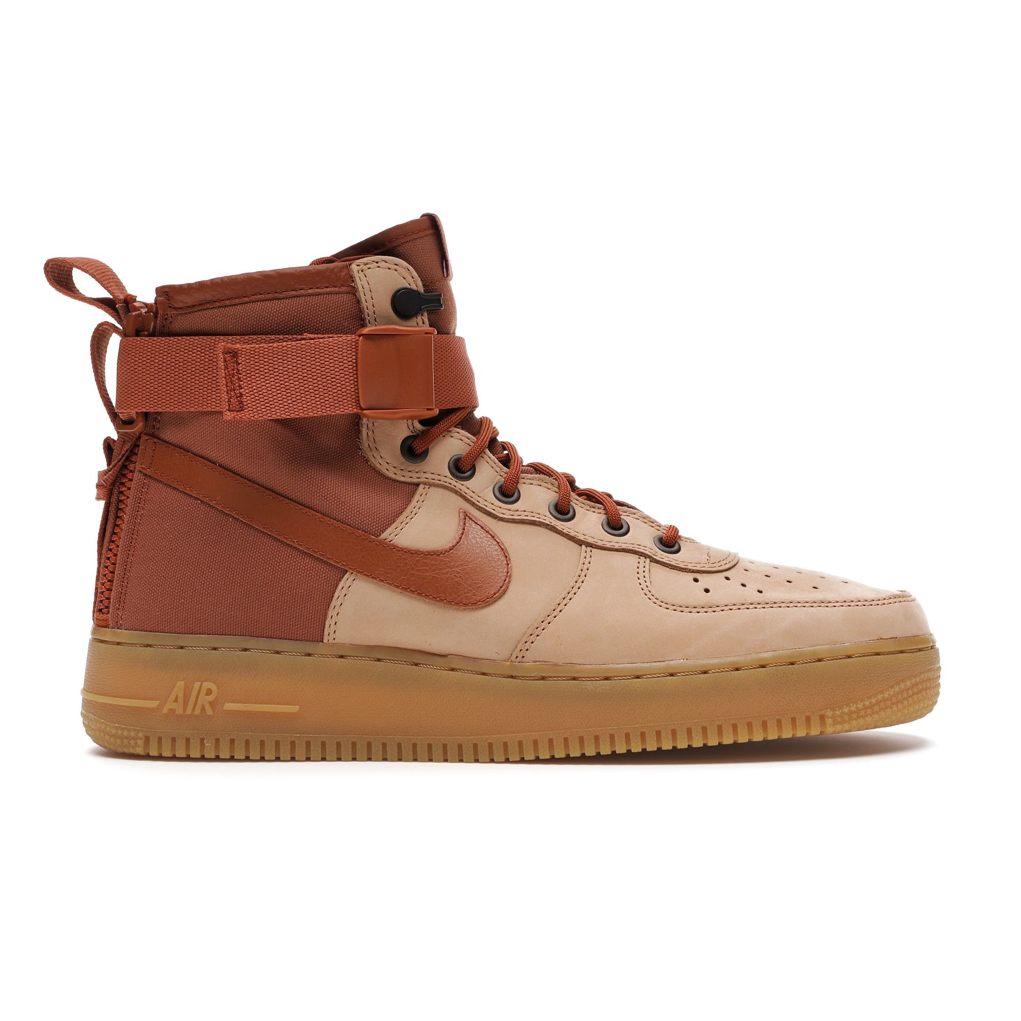 Мужские кроссовки Nike SF Air Force 1 Mid Praline Brown Dark-Russet-Gum-Light-Brown AA1129-200
Мужские кроссовки Nike SF Air Force 1 Mid Praline Brown Dark-Russet-Gum-Light-Brown AA1129-200