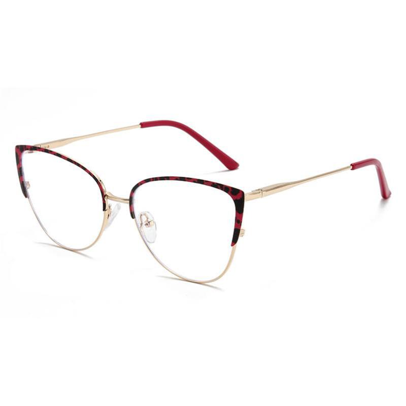 Blue Light Blocking Women Cat Eye Nearsighted Glasses Metal Leopard Frame Short-Sight Eyeglasses Diopter 0 -0.5 -0.75 To -6.0 0
Blue Light Blocking Women Cat Eye Nearsighted Glasses Metal Leopard Frame Short-Sight Eyeglasses Diopter 0 -0.5 -0.75 To -6.0 0