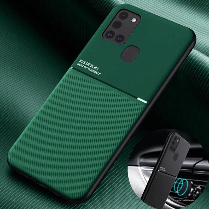 Автомобильный чехол с магнитным держателем для Samsung Galaxy A21S A 21S, тонкий кожаный матовый чехол с текстурой для Galaxy A21 SA 21 51 71 M30S Coque
Автомобильный чехол с магнитным держателем для Samsung Galaxy A21S A 21S, тонкий кожаный матовый чехол с текстурой для Galaxy A21 SA 21 51 71 M30S Coque
