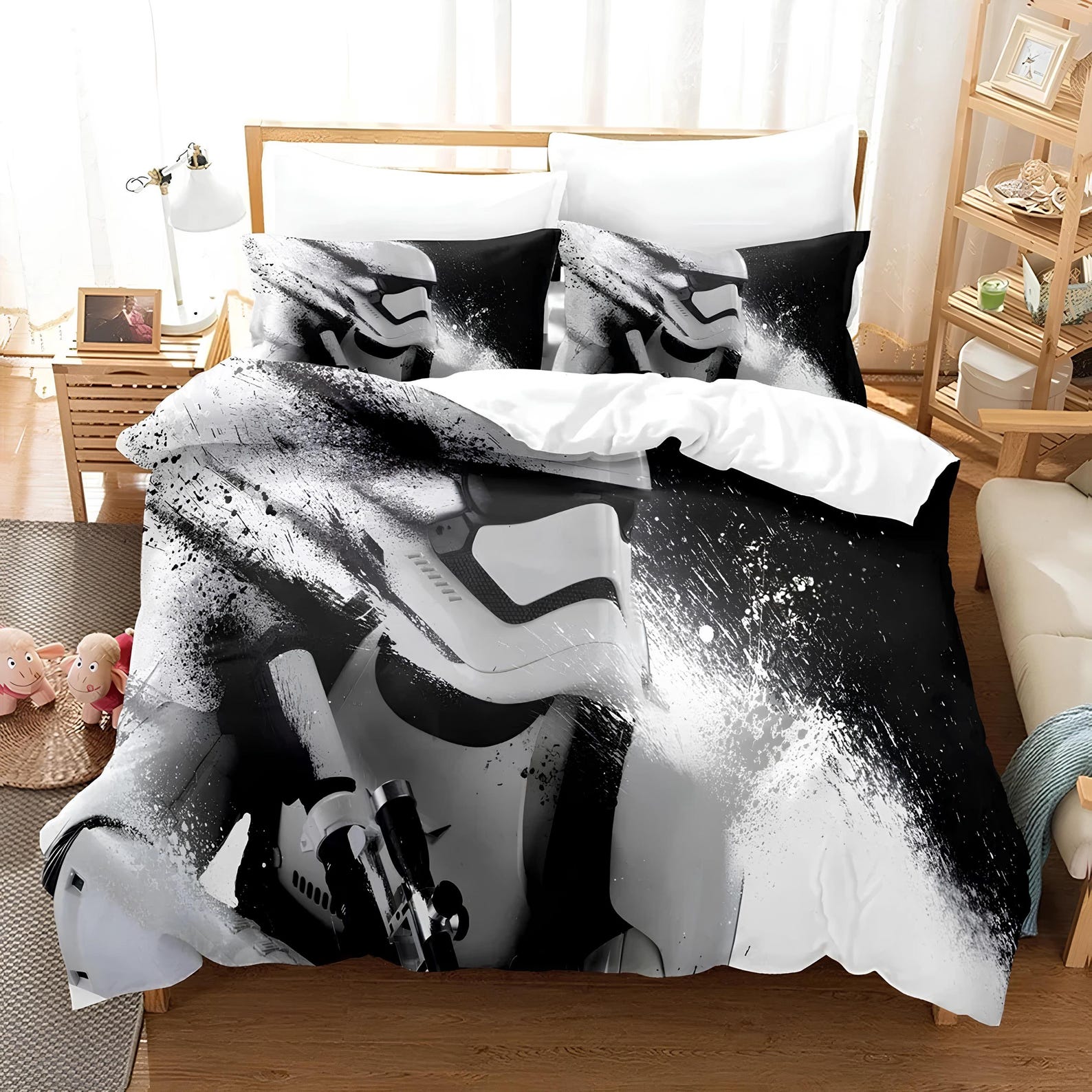 Star Wars Stormtrooper Duvet Cover Set: Custom Bedding 135x200cm
Star Wars Stormtrooper Duvet Cover Set: Custom Bedding 135x200cm