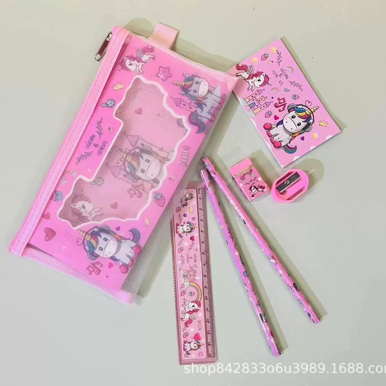 Reticular Transparency Stationery Bag Gift Box High-capacity Student School Supplies Zipper Pencil Case
Reticular Transparency Stationery Bag Gift Box High-capacity Student School Supplies Zipper Pencil Case