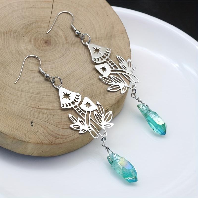 Полые Серебристые Грибы Нерегулярные Искусственные Кристаллы Дизайн Висячие Серьги Элегантный Милый Стиль Ювелирные Изделия Из Сплава Повседневные Повседневные
Полые Серебристые Грибы Нерегулярные Искусственные Кристаллы Дизайн Висячие Серьги Элегантный Милый Стиль Ювелирные Изделия Из Сплава Повседневные Повседневные