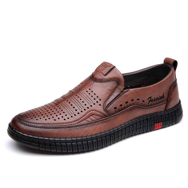 2025 Summer Men s Breathable Leather Sandals with Soft Soles - Anti-Slip for Middle-Aged and Elderly 43
2025 Summer Men s Breathable Leather Sandals with Soft Soles - Anti-Slip for Middle-Aged and Elderly 43