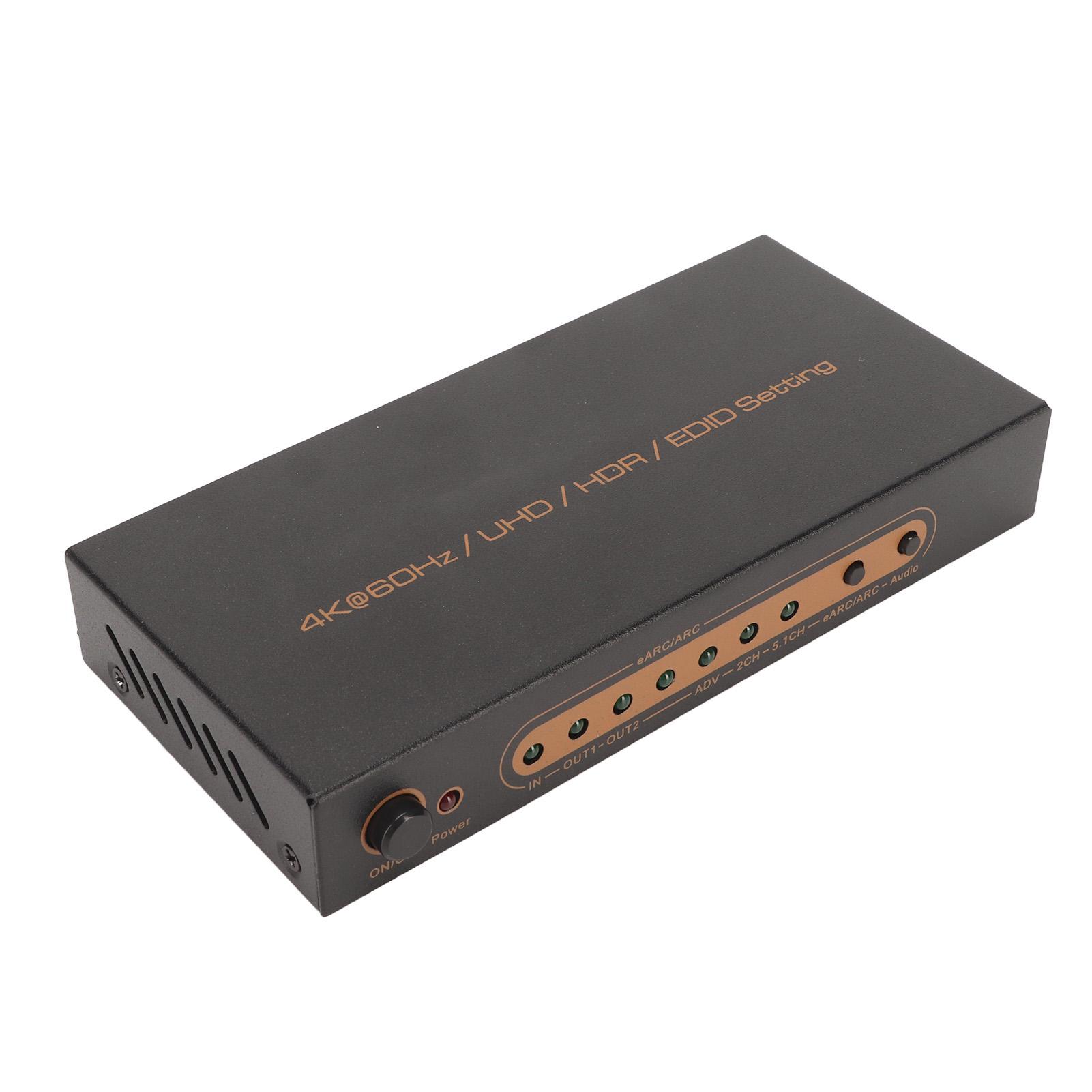 Мультимедийный интерфейс HD Звуковой экстрактор 4K 60 Гц HDR Мультимедийный интерфейс HD EARC ARC Звук EU Plug
Мультимедийный интерфейс HD Звуковой экстрактор 4K 60 Гц HDR Мультимедийный интерфейс HD EARC ARC Звук EU Plug