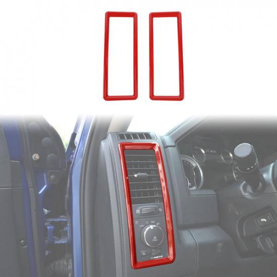 Red Center Console Side Air Vent Outlet Trim Cover Frame For Dodge RAM 10-17
Red Center Console Side Air Vent Outlet Trim Cover Frame For Dodge RAM 10-17