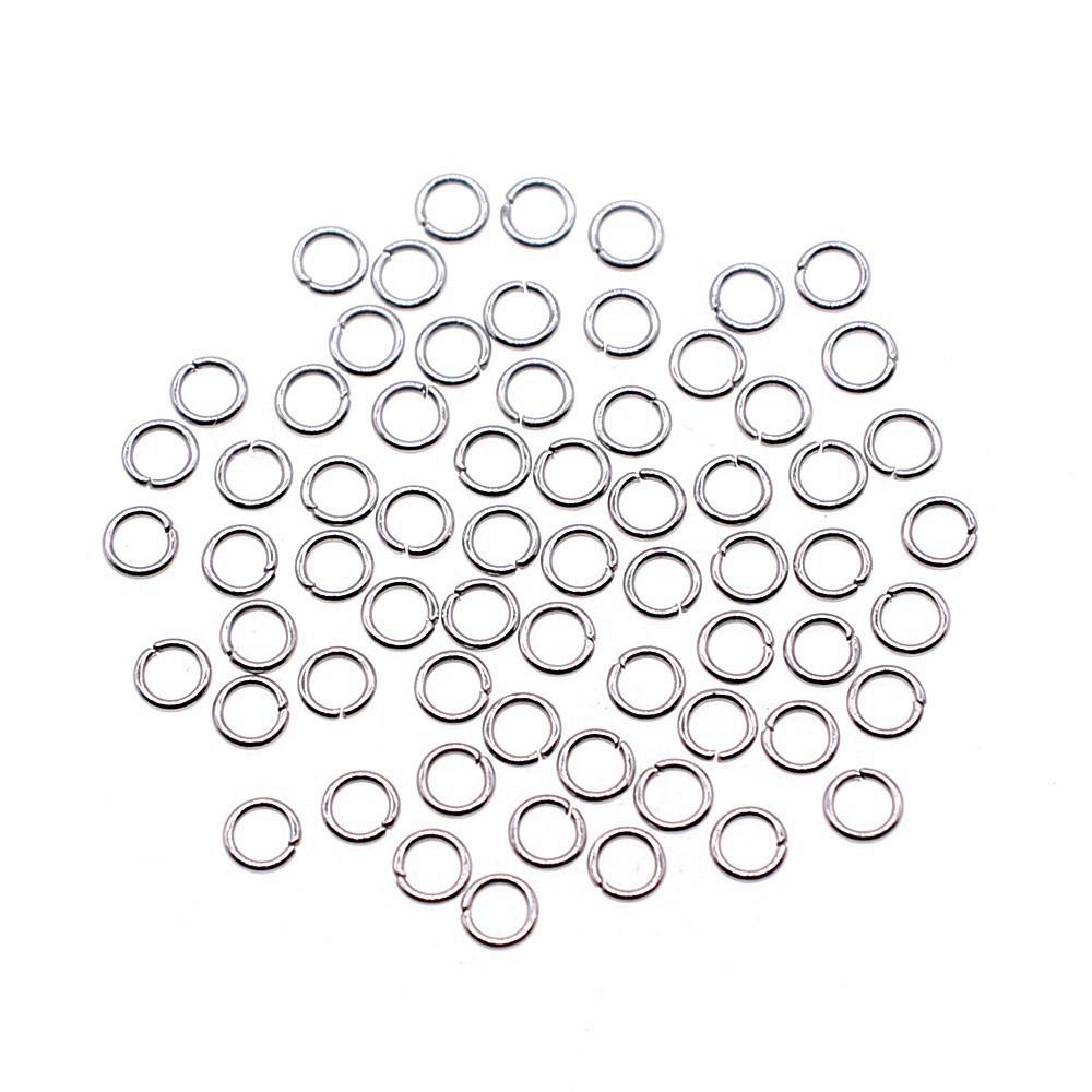 Stainless Steel Closed Rings Split Rings Bulk Connectors For DIY Projects A05-200pcs-0.5x3mm
Stainless Steel Closed Rings Split Rings Bulk Connectors For DIY Projects A05-200pcs-0.5x3mm