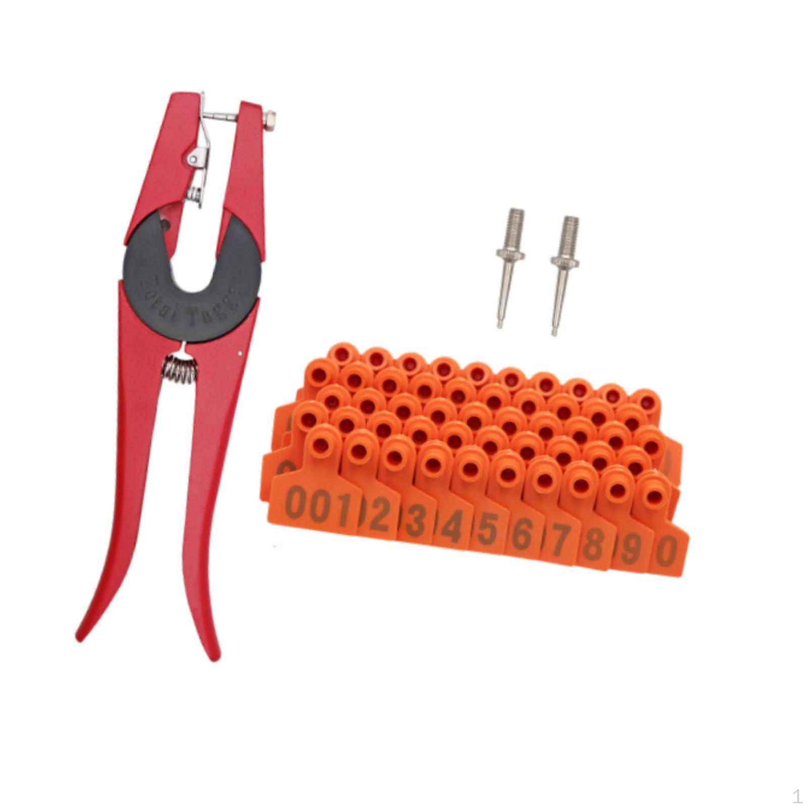 Ear Tag Plier with Number Tags Tagger Tool for Forestry Countryside Farming B
Ear Tag Plier with Number Tags Tagger Tool for Forestry Countryside Farming B