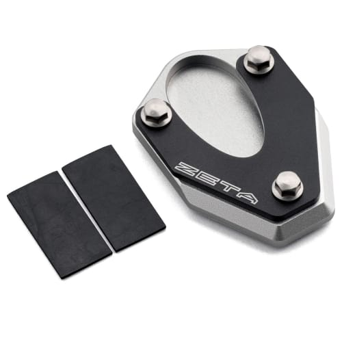 ZETA RACING MONKEY125 (JB02/JB03), GROM, DAX125 Side stand extender Expanding contact area Sand, gravel, asphalt Prevents sinking Stainless steel bolt
ZETA RACING MONKEY125 (JB02/JB03), GROM, DAX125 Side stand extender Expanding contact area Sand, gravel, asphalt Prevents sinking Stainless steel bolt