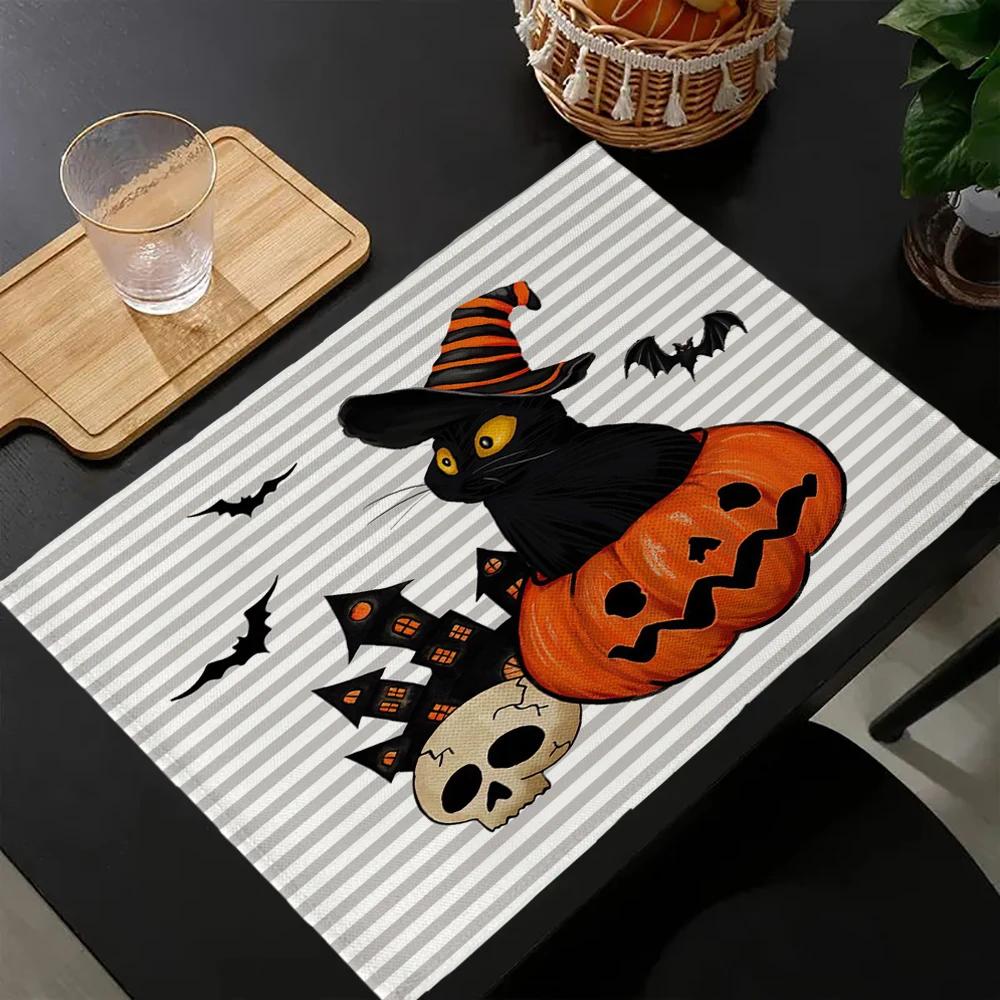 2PC Halloween Decoration Linen Dining Table Mats Alphabet Kitchen Placemat 30X45cm Coasters Pads Bowl Cup Mat 10.11 30x45cm-4PC
2PC Halloween Decoration Linen Dining Table Mats Alphabet Kitchen Placemat 30X45cm Coasters Pads Bowl Cup Mat 10.11 30x45cm-4PC