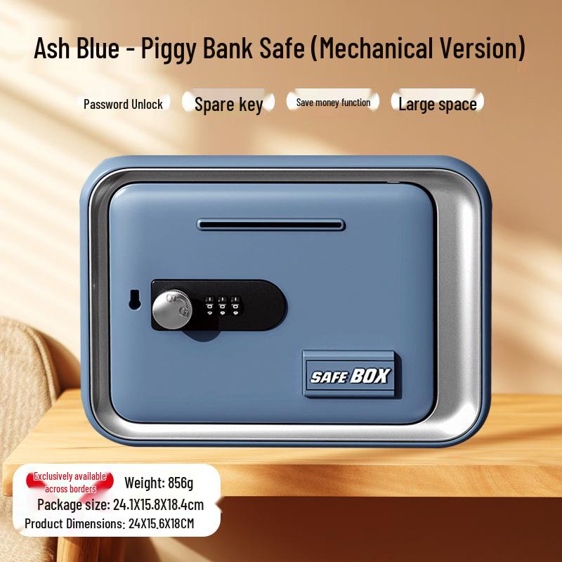 Deluxe Kids Piggy Bank: High-Capacity Safe with Dual Password and Fingerprint Unlock
Deluxe Kids Piggy Bank: High-Capacity Safe with Dual Password and Fingerprint Unlock