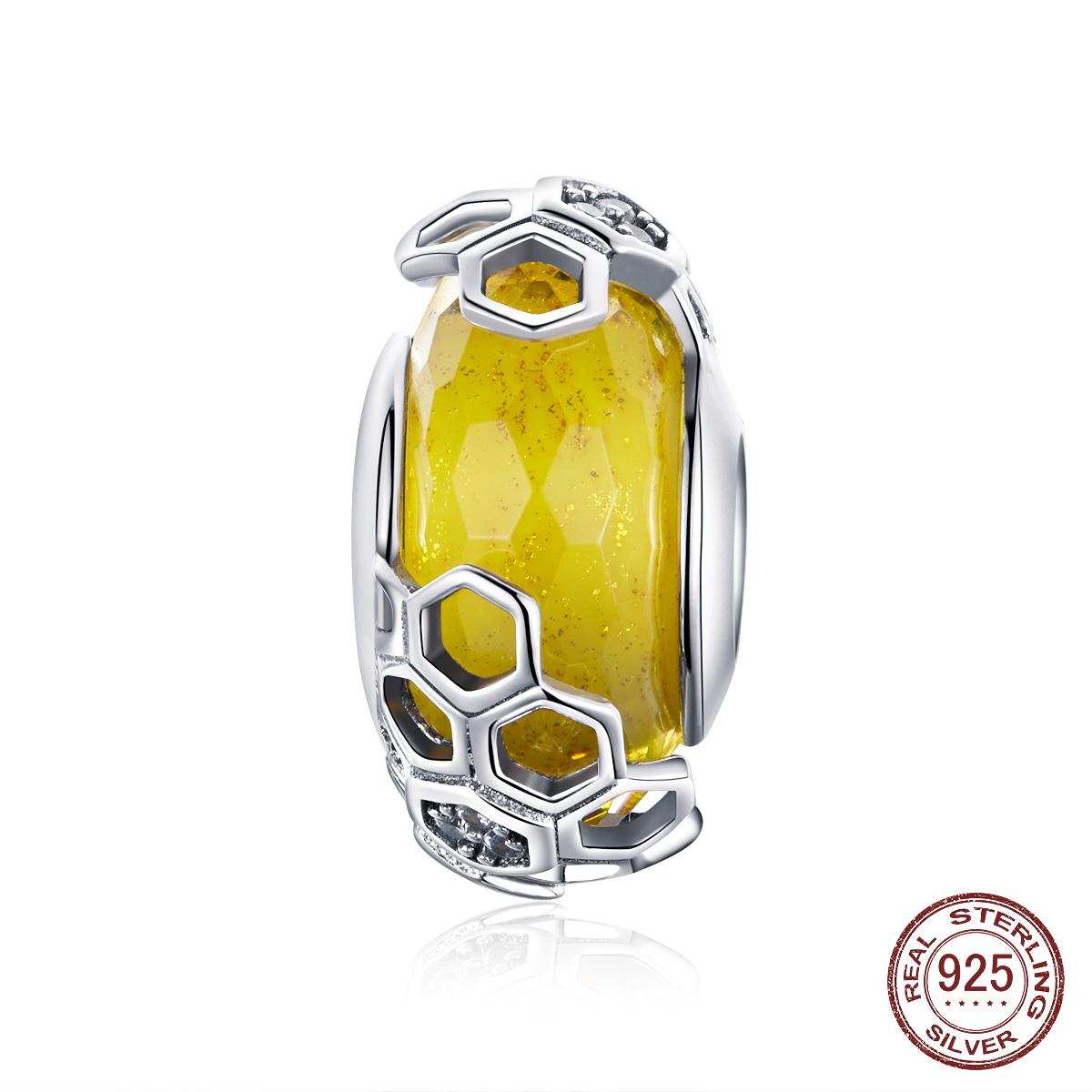 925 Стерлинг Серебряный Европейский Honeycomb Bee Стеклянные бусы подходят Оригинальные браслеты и браслеты DIY ювелирные изделия
925 Стерлинг Серебряный Европейский Honeycomb Bee Стеклянные бусы подходят Оригинальные браслеты и браслеты DIY ювелирные изделия