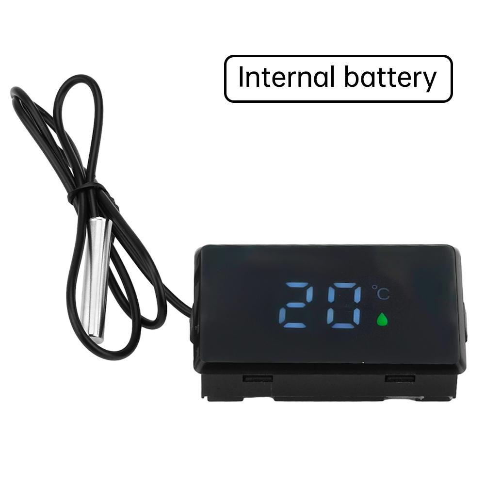 0~99℃ Electronic Thermometer LED Digital Display With Waterproof Temperature Sensor Probe Embedded Temperature Tester
0~99℃ Electronic Thermometer LED Digital Display With Waterproof Temperature Sensor Probe Embedded Temperature Tester