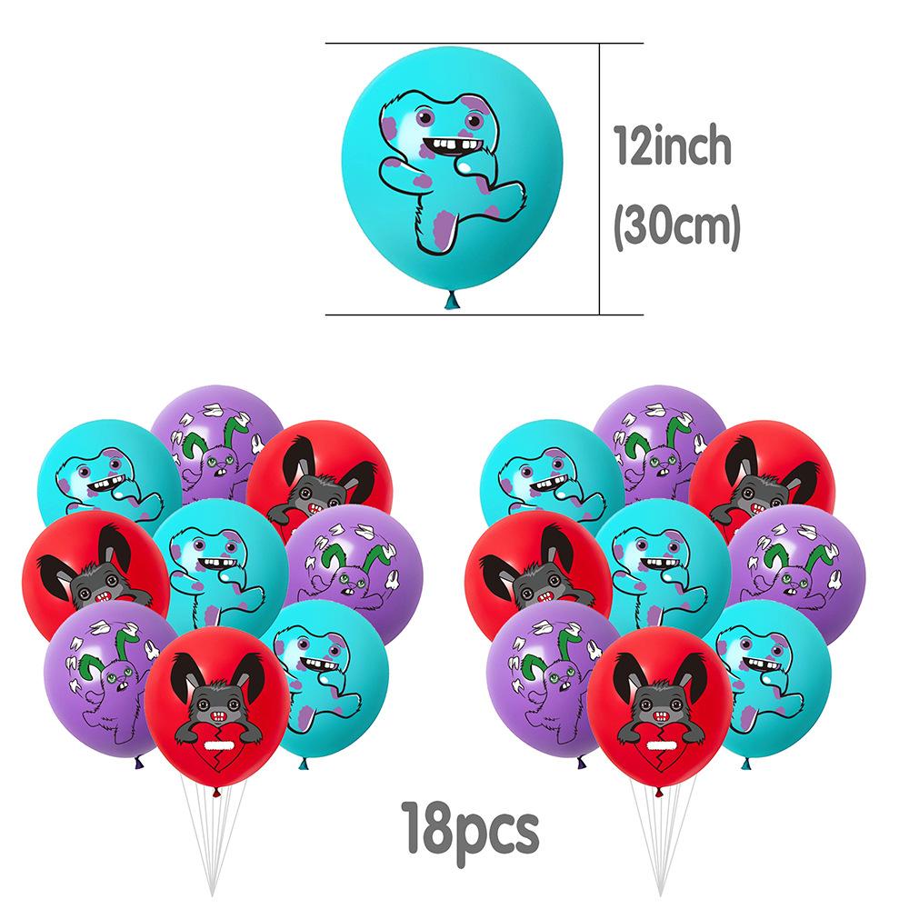 Fuggles Weird Humorous Teeth Monster Birthday Party Decorations Balloons Set Banner Cake Topper for Baby Shower Party Supplies
Fuggles Weird Humorous Teeth Monster Birthday Party Decorations Balloons Set Banner Cake Topper for Baby Shower Party Supplies