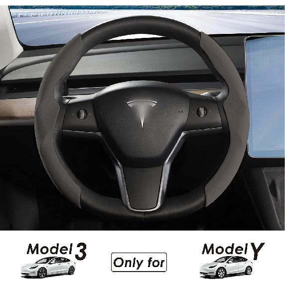Замшевый чехол на руль, подходит для модели Tesla 3 года 2017-2022 2023, нескользящий защитный чехол для колеса, дышащий автомобильный чехол чёрный
Замшевый чехол на руль, подходит для модели Tesla 3 года 2017-2022 2023, нескользящий защитный чехол для колеса, дышащий автомобильный чехол чёрный