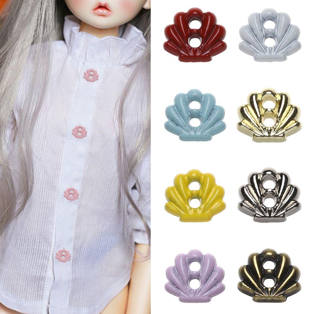 Shell Pattern Decoration Craft Clothing Sewing Buckle DIY Doll Clothes Metal Buckles Mini Buttons білий
Shell Pattern Decoration Craft Clothing Sewing Buckle DIY Doll Clothes Metal Buckles Mini Buttons білий