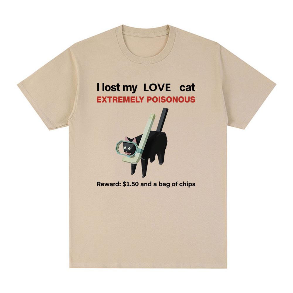 I Lost My Love Cat Funny Kitty Meme Print T Shirts Men Women Fashion Vintage Short Sleeve T-shirts Cotton Loose Casual T-shirt XXXXL білий
I Lost My Love Cat Funny Kitty Meme Print T Shirts Men Women Fashion Vintage Short Sleeve T-shirts Cotton Loose Casual T-shirt XXXXL білий