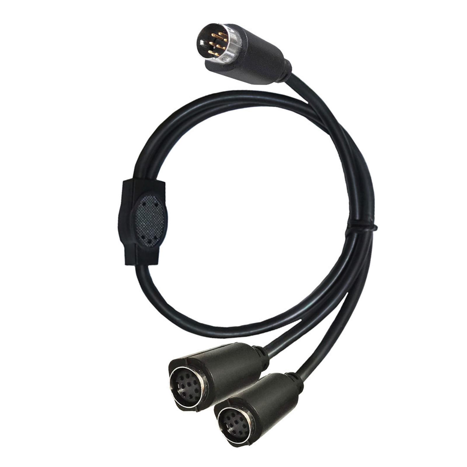 DIN 8 Pin Splitter Y Cable 8pins S-Video Adapter Cord for Auditory/ Equipment and Studio Instrument 1
DIN 8 Pin Splitter Y Cable 8pins S-Video Adapter Cord for Auditory/ Equipment and Studio Instrument 1