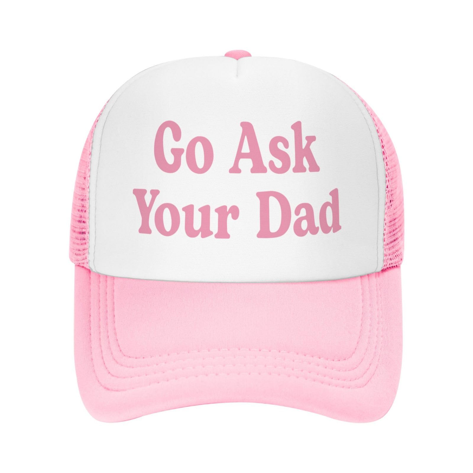Funny Trucker Hats For Women Go Ask Your Dad Girls Trips Trendy Pink Summer Personalized Baseball Cap Mesh Brid Hat One Size чёрный
Funny Trucker Hats For Women Go Ask Your Dad Girls Trips Trendy Pink Summer Personalized Baseball Cap Mesh Brid Hat One Size чёрный