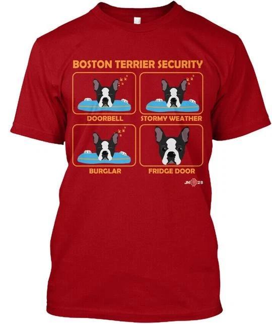 Boston Terrier Security Funny T shirt Made in the USA Size S to 5XL L
Boston Terrier Security Funny T shirt Made in the USA Size S to 5XL L