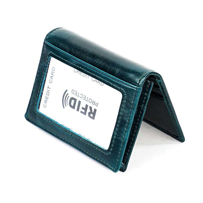 Genuine Leather Card Holder RFID Blocking Top Layer Cowhide ID Case Vintage High Capacity Unisex синій
Genuine Leather Card Holder RFID Blocking Top Layer Cowhide ID Case Vintage High Capacity Unisex синій
