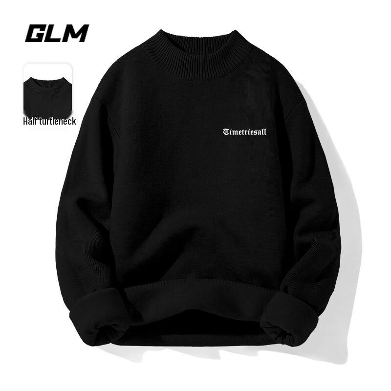 GLM Men s Semi-High Collar Knit Sweater XL
GLM Men s Semi-High Collar Knit Sweater XL