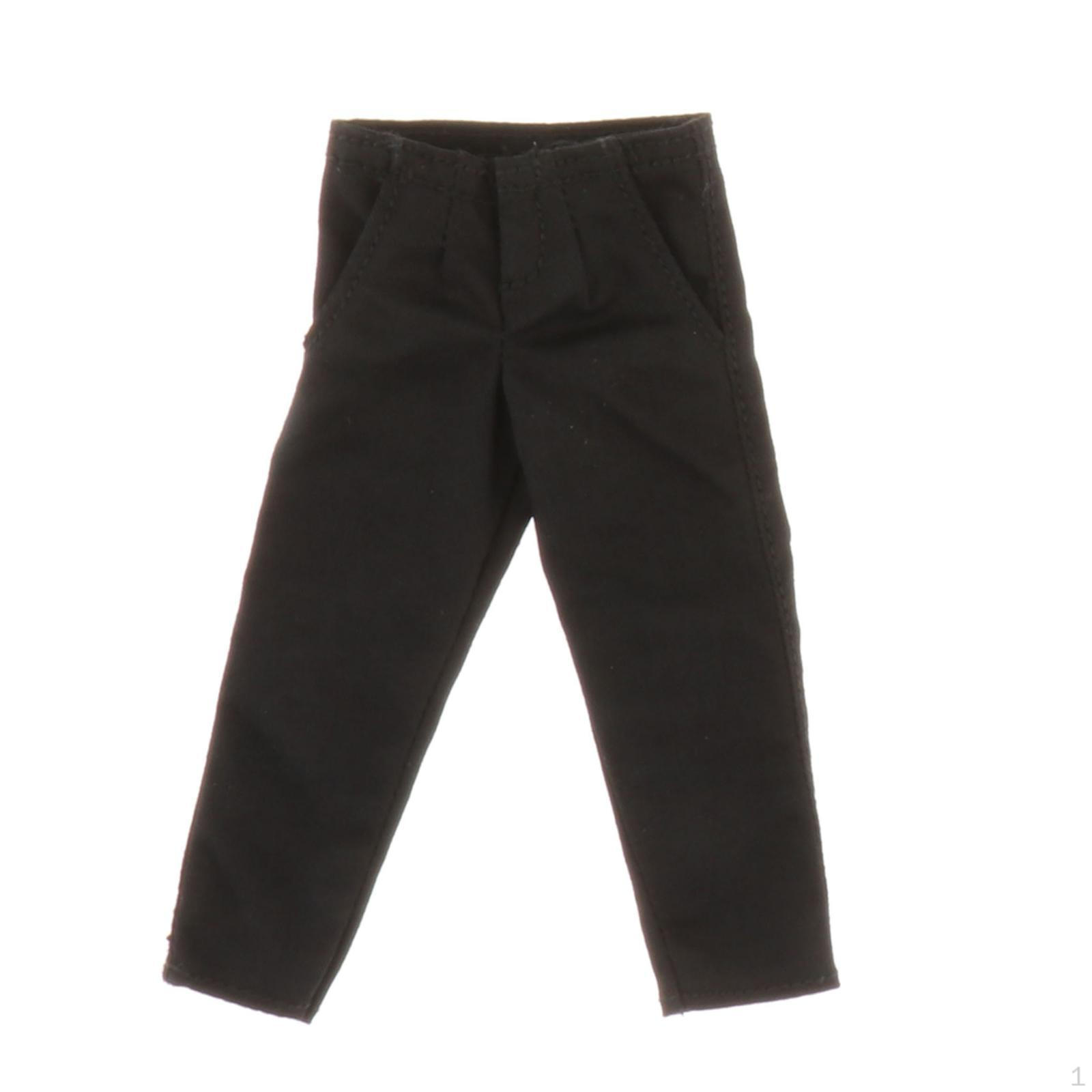 1/12 Male Doll Clothes Mini Pants, Handmade Outfit,Trousers for 6inch Action Figures Dolls чорний
1/12 Male Doll Clothes Mini Pants, Handmade Outfit,Trousers for 6inch Action Figures Dolls чорний