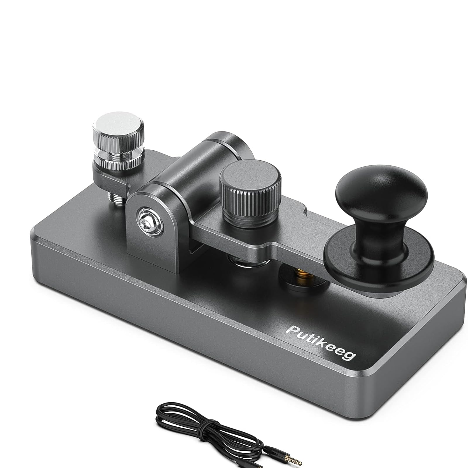 PUTIKEEG Amateur Radio Electric Key Paddle Morse Code Practice Machine Magnetic Feedback Manual Upright Electric Rebound Rebound of Magnetic Circuit
PUTIKEEG Amateur Radio Electric Key Paddle Morse Code Practice Machine Magnetic Feedback Manual Upright Electric Rebound Rebound of Magnetic Circuit