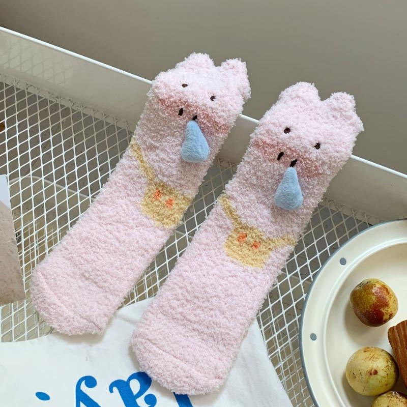 Female Autumn and Winter Thickened Warm Lovely Month Son Household Floor Sleep Tube Socks 1 pair
Female Autumn and Winter Thickened Warm Lovely Month Son Household Floor Sleep Tube Socks 1 pair