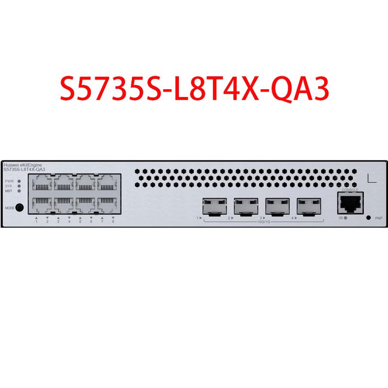 Huawei Kunling S5735S-L8T4X-QA3 8-Port Gigabit Layer 3 Managed Switch
Huawei Kunling S5735S-L8T4X-QA3 8-Port Gigabit Layer 3 Managed Switch