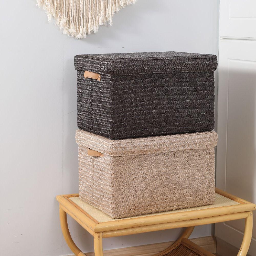 Minimalist Storage Box Foldable Storage Basket Japanese Style Sorting Box Desktop коричневый
Minimalist Storage Box Foldable Storage Basket Japanese Style Sorting Box Desktop коричневый