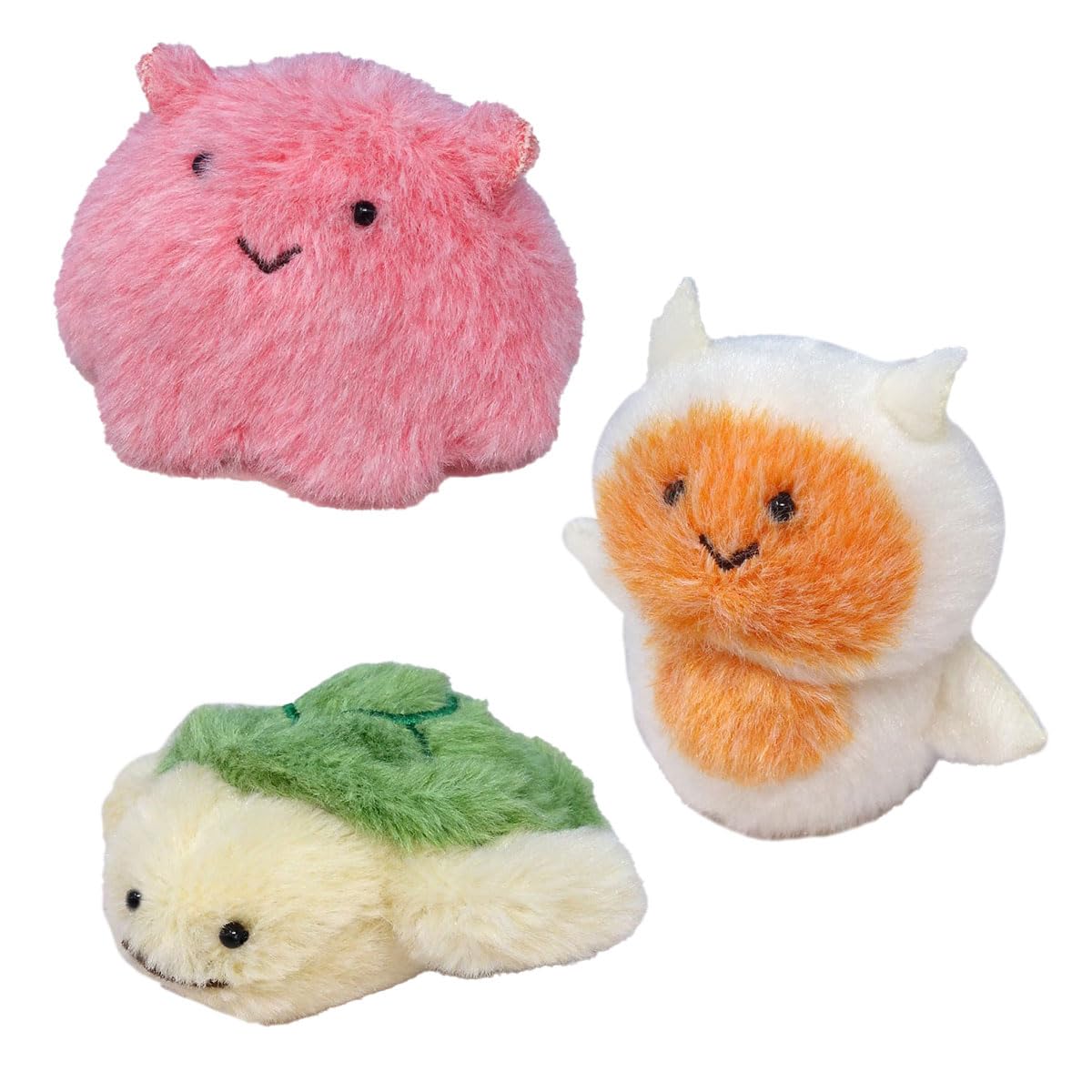 Naito Design Laboratory Underwater Walk Pochamaru Plush Toy Magnet Set of 3, 6 Sea Creatures (Octopus, Turtle, Clione Set B)
Naito Design Laboratory Underwater Walk Pochamaru Plush Toy Magnet Set of 3, 6 Sea Creatures (Octopus, Turtle, Clione Set B)