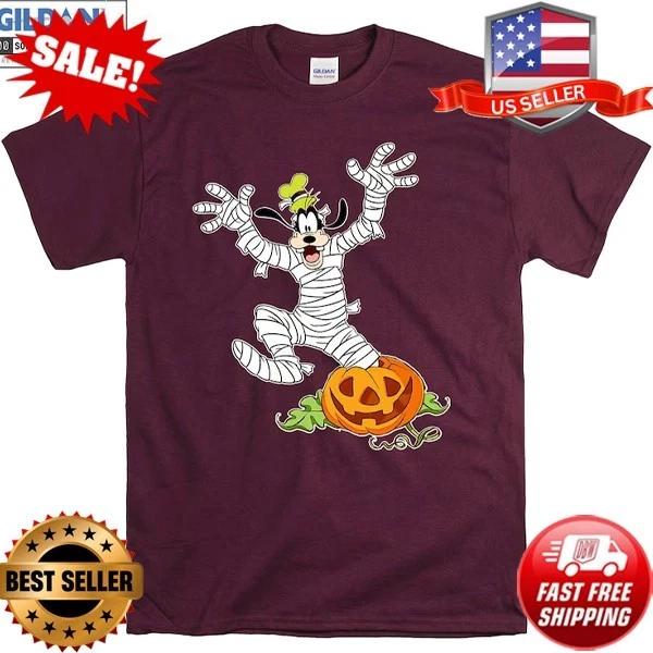 Goofy Mummy With Pumpkin T-shirt S-M-L-XL-XXL-3XL-4XL-5XL Gildan Men Women 2XL
Goofy Mummy With Pumpkin T-shirt S-M-L-XL-XXL-3XL-4XL-5XL Gildan Men Women 2XL