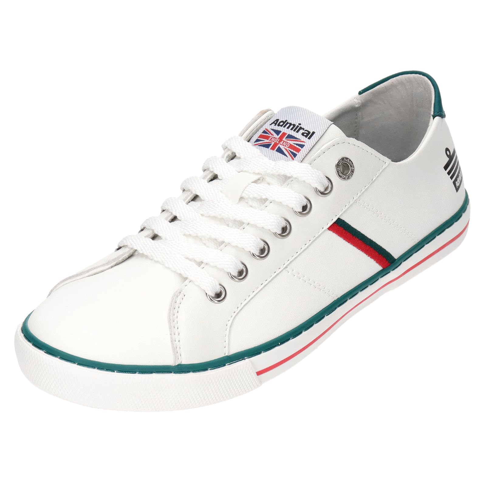 Admiral WATFORD AD601 Sneakers, Unisex, White/Green, Size 25.0cm
Admiral WATFORD AD601 Sneakers, Unisex, White/Green, Size 25.0cm
