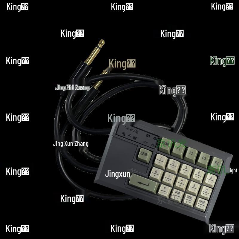 Jingxun Light TGG-653 Electronic Morse Code Training Key
Jingxun Light TGG-653 Electronic Morse Code Training Key