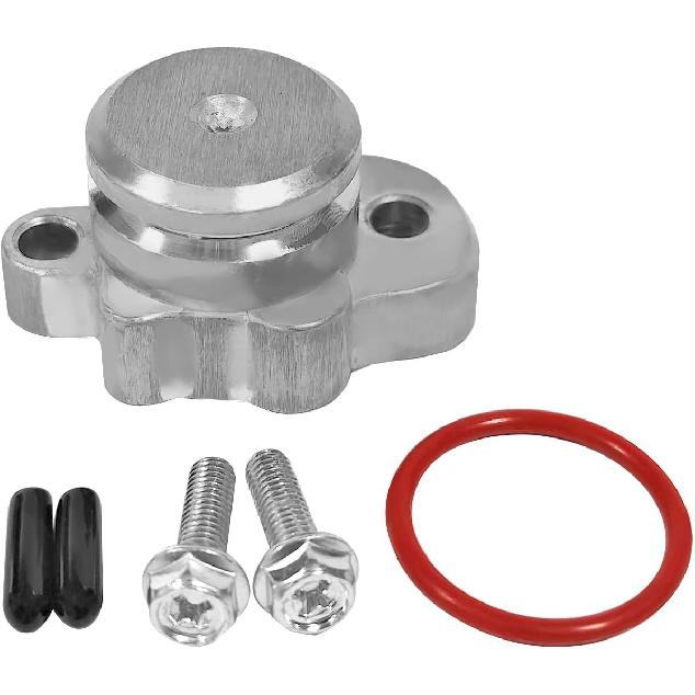 Oil Pump Plug Cover Fit For 1981-2024 Yamaha PW50 PW80 Y-Zinger Models, W/Oil Pump Plug Cover,Hi-Temp Silicone O-Ring, 2Pcs Mounting Bolts, Port Cap
Oil Pump Plug Cover Fit For 1981-2024 Yamaha PW50 PW80 Y-Zinger Models, W/Oil Pump Plug Cover,Hi-Temp Silicone O-Ring, 2Pcs Mounting Bolts, Port Cap