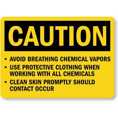 Avoid Breathing Caution Aluminum Weatherproof Sign pAluminum 20x30cm(7.8x11.8inch)
Avoid Breathing Caution Aluminum Weatherproof Sign pAluminum 20x30cm(7.8x11.8inch)