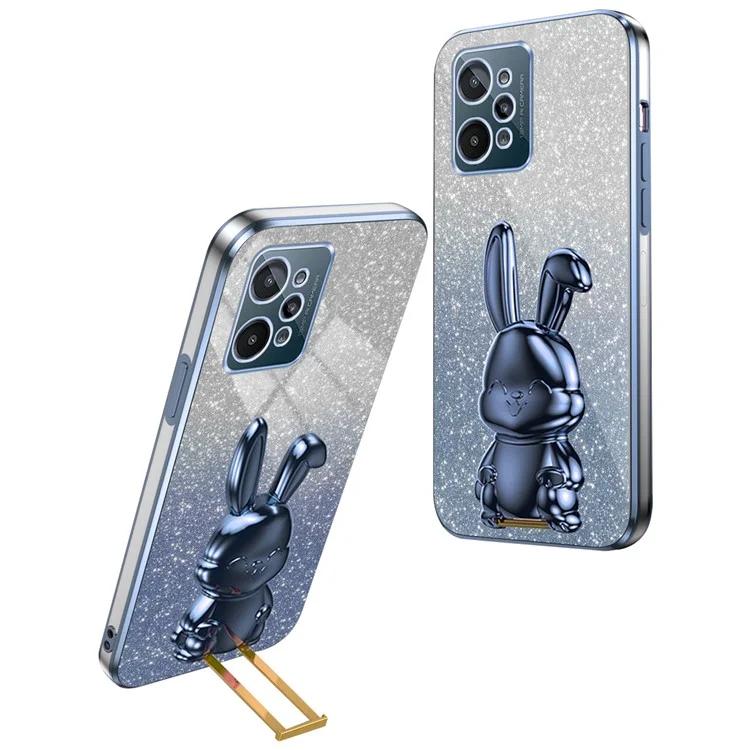 For Realme C31 Cover Glitter Powder Cartoon Rabbit Cell Phone Case with Support Kickstand
For Realme C31 Cover Glitter Powder Cartoon Rabbit Cell Phone Case with Support Kickstand