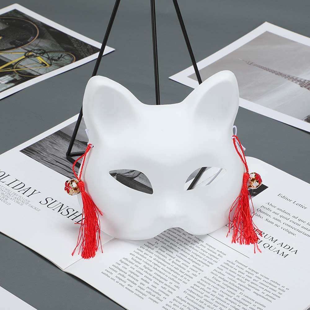 Tassels&Bell Cat Mask Cosplay Headwear Anime Cosplay Mask Party Mask Props Party Props Demon Slayer M
Tassels&Bell Cat Mask Cosplay Headwear Anime Cosplay Mask Party Mask Props Party Props Demon Slayer M