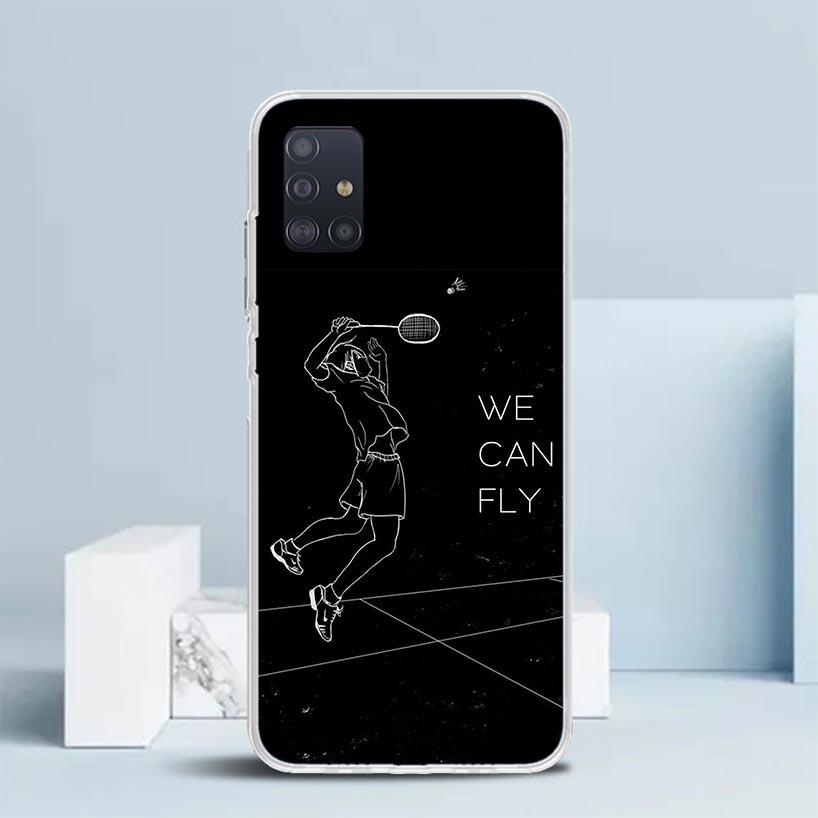Badminton Sport Soft Cover for Samsung Galaxy A12 A22 A32 A52 A72 A02S Phone Case Note 20 Ultra 10 S10 Plus A51 A71 A50S A20S A1 Samsung Note 10 Plus
Badminton Sport Soft Cover for Samsung Galaxy A12 A22 A32 A52 A72 A02S Phone Case Note 20 Ultra 10 S10 Plus A51 A71 A50S A20S A1 Samsung Note 10 Plus