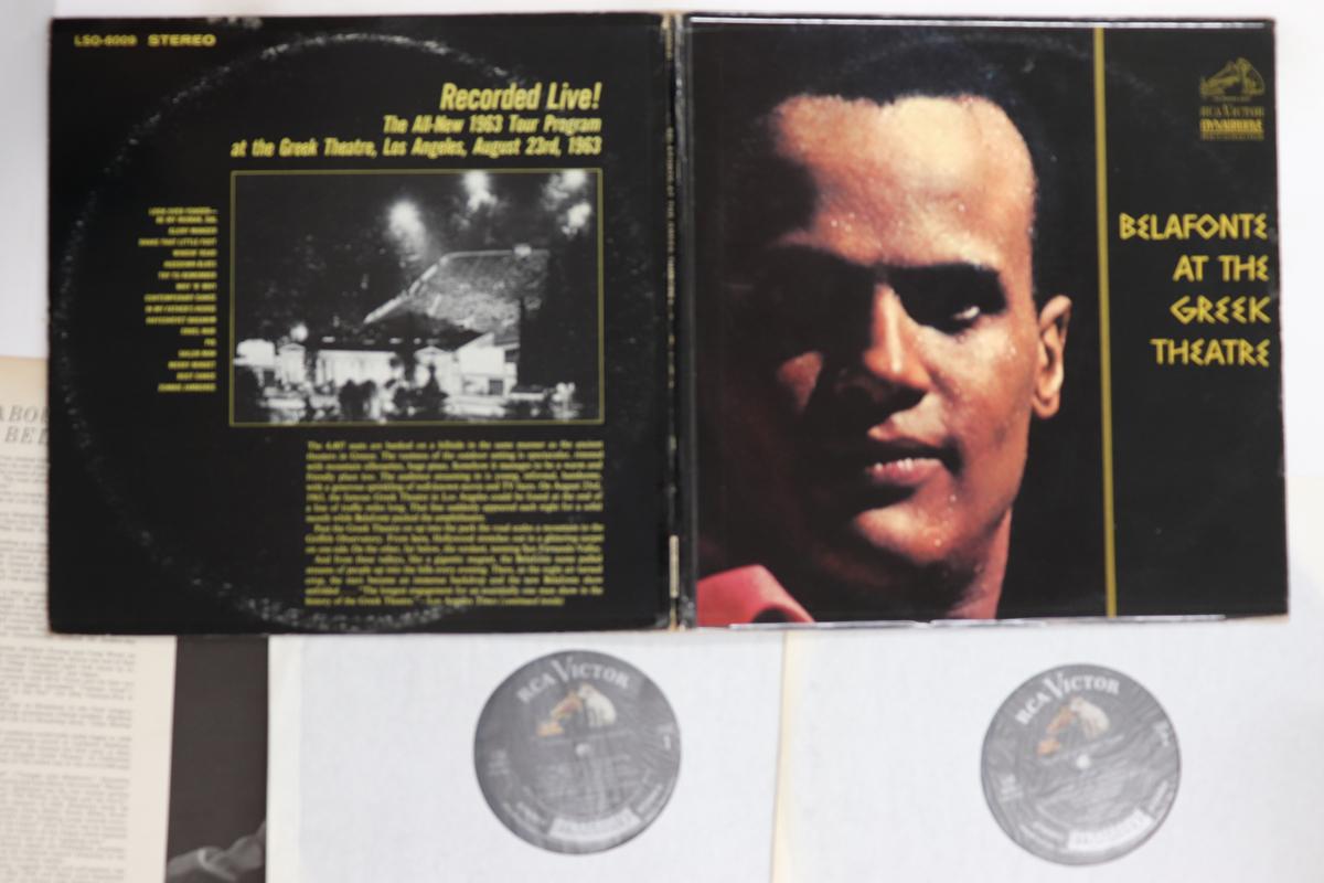 LP Record HARRY BELAFONTE - Belafonte At The Greek Theatre LSO6009 RCA VICTOR 1963 US Pop Used
LP Record HARRY BELAFONTE - Belafonte At The Greek Theatre LSO6009 RCA VICTOR 1963 US Pop Used