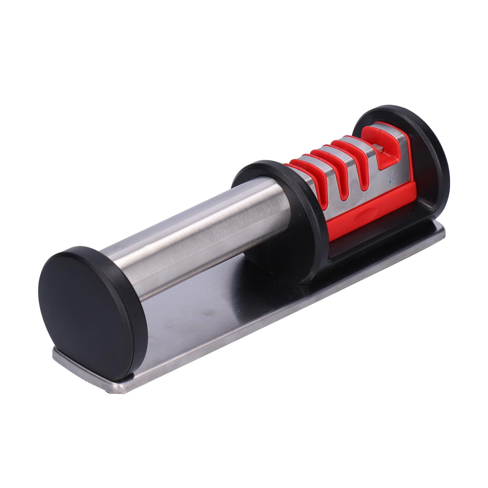 4-Stage Knife Sharpener Multifunctional Manual Knife Sharpening Tools for Kitchen Use
4-Stage Knife Sharpener Multifunctional Manual Knife Sharpening Tools for Kitchen Use