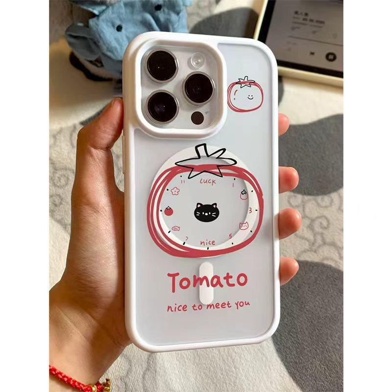 Tomato Black Cat for Apple 17promax Mobile Phone Case 16Pro Advanced 15plus All-inclusive Ip14 Magnetic Suction For Apple 7/8
Tomato Black Cat for Apple 17promax Mobile Phone Case 16Pro Advanced 15plus All-inclusive Ip14 Magnetic Suction For Apple 7/8